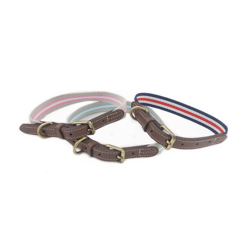 PU Leather Adjustable Dog Collar