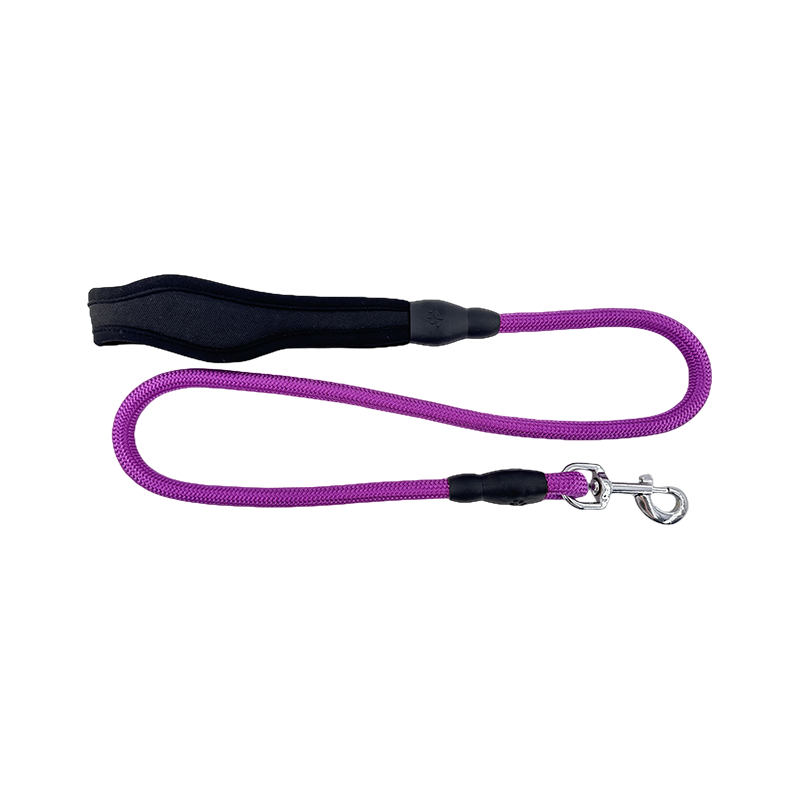 Nylon Lead with Rubber Stopper & Padded Handle